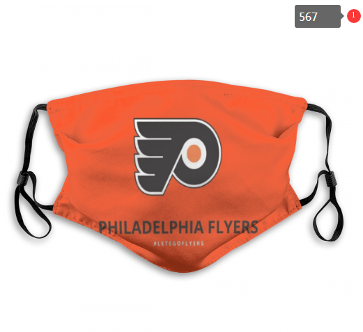 NHL Philadelphia Flyers #10 Dust mask with filter->nhl dust mask->Sports Accessory